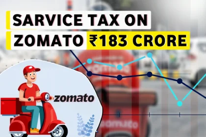 This image shows Zomato Service Tax